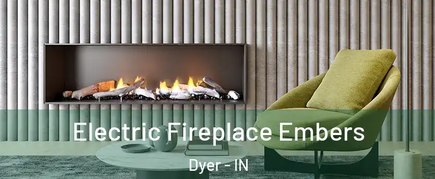  Electric Fireplace Embers Dyer - IN