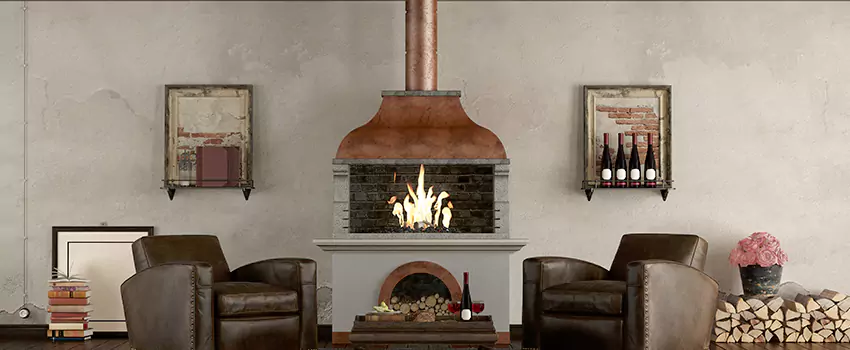 Thelin Hearth Products Providence Pellet Insert Fireplace Installation in Dyer, IN
