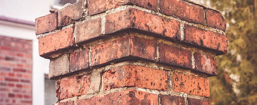 Cracked Chimney Bricks Repair Cost in Dyer, Indiana