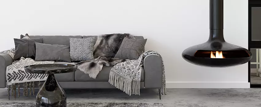 Circular Hanging Fireplace Installation Services in Dyer, IN