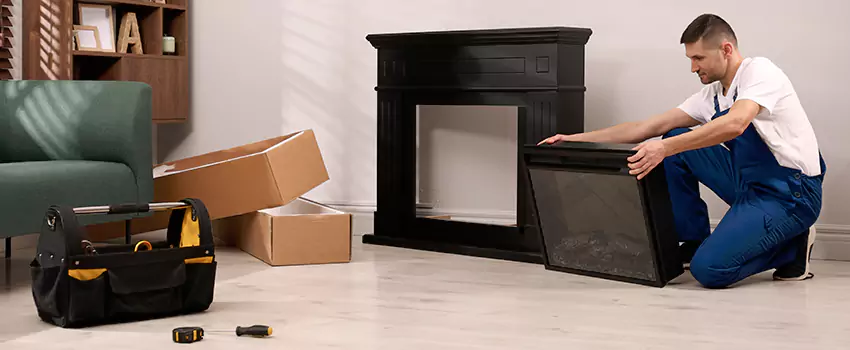 Old Rusted Metal Fireplace Repair And Replacement in Dyer, IN